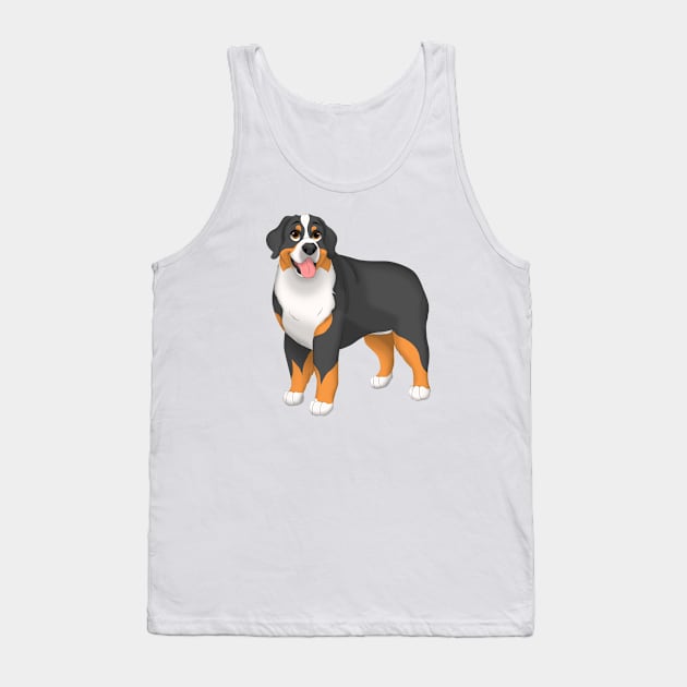 Bernese Mountain Dog Tank Top by millersye